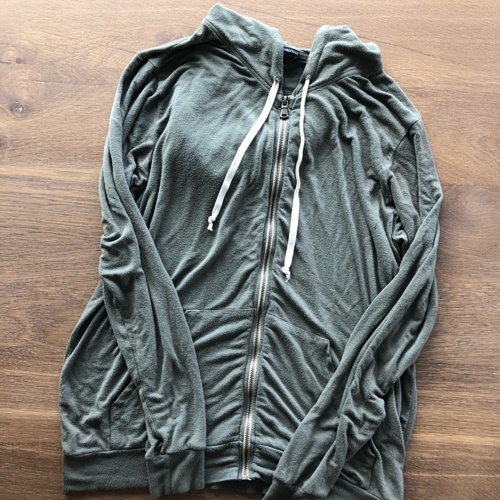 Brandy Melville Zip Up Hoodie
